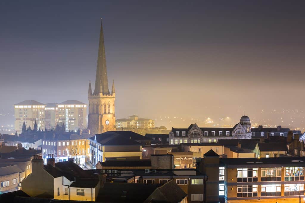 The City of Wakefield, West Yorkshire, UK